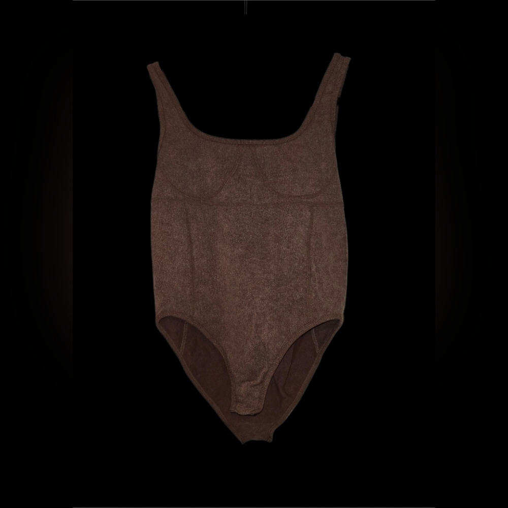 Elegant Brown Shapewear Bodysuit